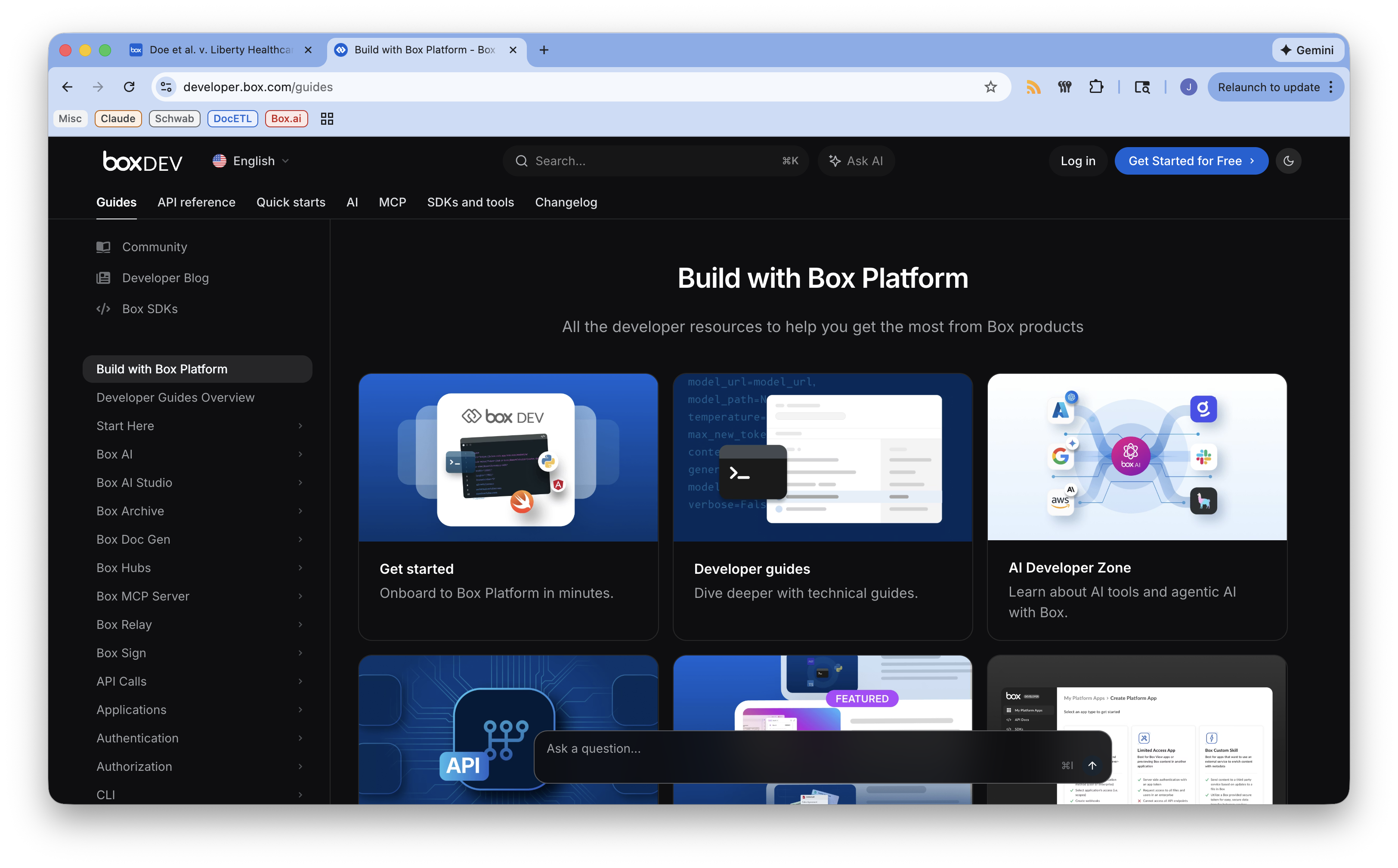 Box Developer Platform